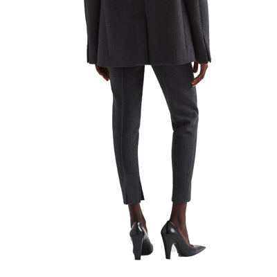 Prada Mesh Insert Wool Pants