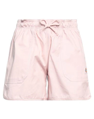 Shop Dickies Woman Shorts & Bermuda Shorts Pink Size S Cotton