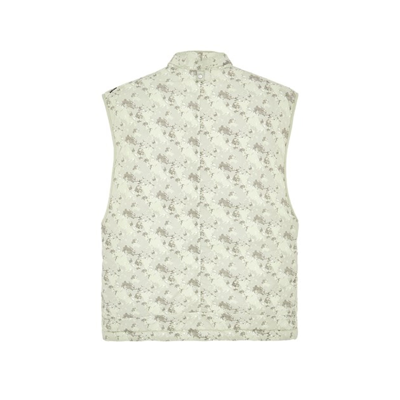 Shop Stone Island Printed Brushed Gilet