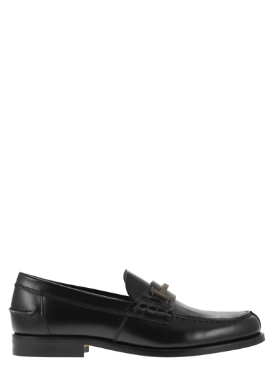 Shop Tod's Timeless Leather Loafer T