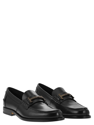 Shop Tod's Timeless Leather Loafer T