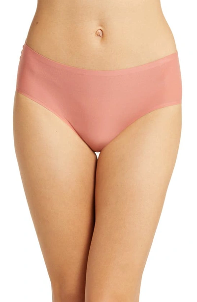 Shop Chantelle Lingerie Soft Stretch Seamless Hipster Panties In Canyon