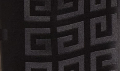 Shop Givenchy Monogram Silk Oblong Scarf In Black