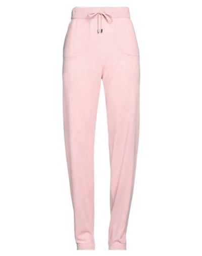 Shop Gran Sasso Woman Pants Pink Size 8 Virgin Wool, Viscose, Cashmere