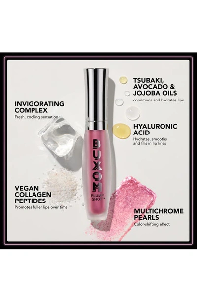 Shop Buxom Plump Shot Lip Serum In Spellbound Pink