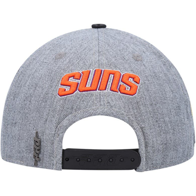 Shop Pro Standard Gray/black Phoenix Suns Classic Logo Two-tone Snapback Hat