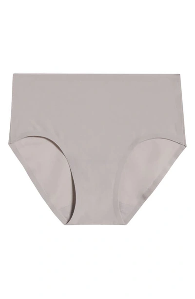 Shop Chantelle Lingerie Soft Stretch Seamless Hipster Panties In Stone Grey
