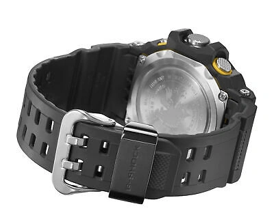 Pre-owned Casio G-shock Gw9400y Rangeman Black/yellow Digital Resin Watch Gw9400-3