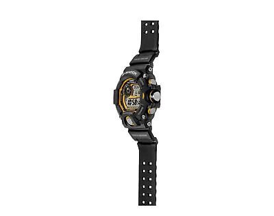 Pre-owned Casio G-shock Gw9400y Rangeman Black/yellow Digital Resin Watch Gw9400-3