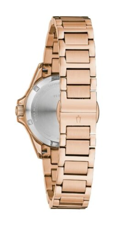 Pre-owned Bulova Women's Quartz Two-tone 26mm Watch 98r295
