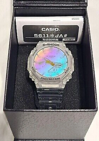 Pre-owned Casio Ga-2100srs-7a G-shock Dial Men's Watch