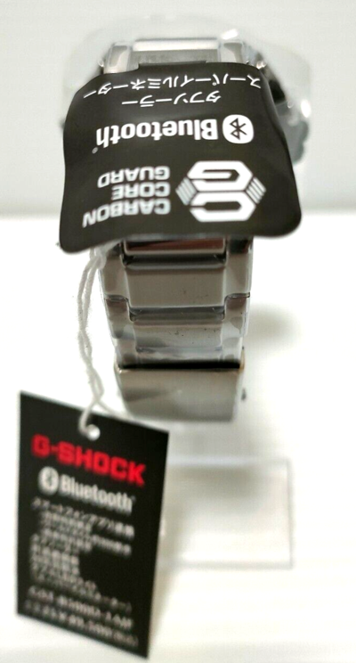 Pre-owned Casio G-shock G-steel Gst-b500d-1ajf Solar Bluetooth Carbon Core Guard Watch