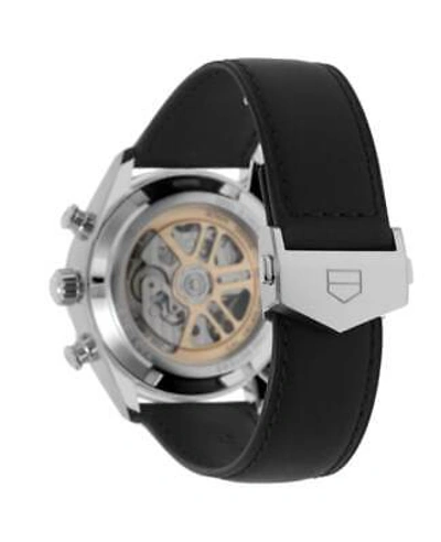 Pre-owned Tag Heuer Carrera Chronograph Automatic Black Men's Watch Cbn201c.fc6542