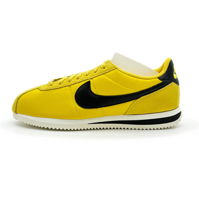 Pre-owned Nike Dz2795-700  Cortez Vivid Sulfur (women's) In Gold