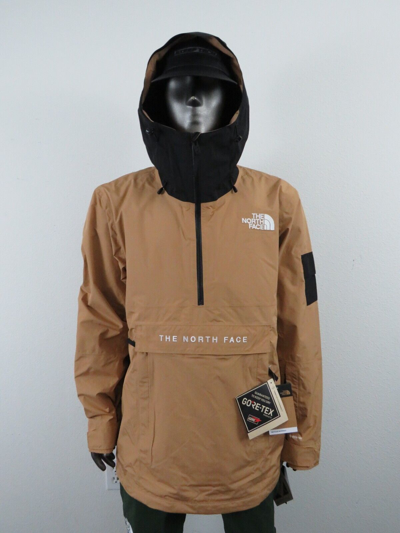 Pre-owned The North Face Mens  Raadik Gore-tex Waterproof Shell Anorak Ski Jacket - Butter In White