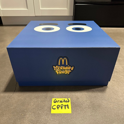 Pre-owned Mcdonald's Kerwin Frost X  Fry Guy Clog - Size 10 Ready To Ship