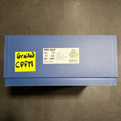 Pre-owned Mcdonald's Kerwin Frost X  Fry Guy Clog - Size 10 Ready To Ship