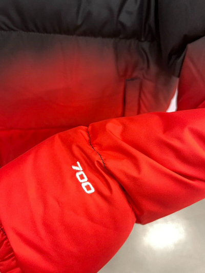 Pre-owned The North Face Womens  1996 Retro Nuptse Jacket 700-down/fiery Red