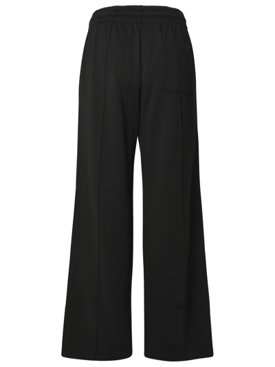 Shop Casablanca Woman  Black Cotton Trousers