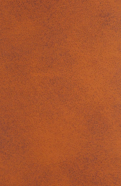 Open Edit Dan Reversible Faux Leather Belt In Cognac