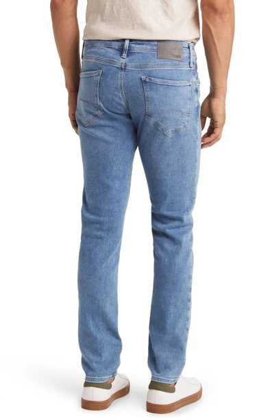 Mavi Jeans Zach Straight Leg Jeans In Ocean Feather Blue