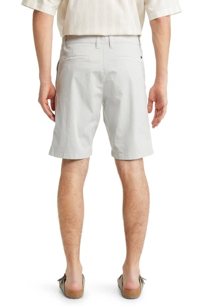 Shop Nn07 Crown Stretch Organic Cotton Chino Shorts In Harbor Mist