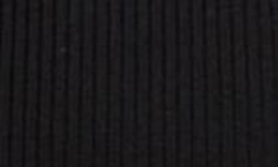 & Other Stories Long Sleeve Scoop Neck Midi Dress In Black
