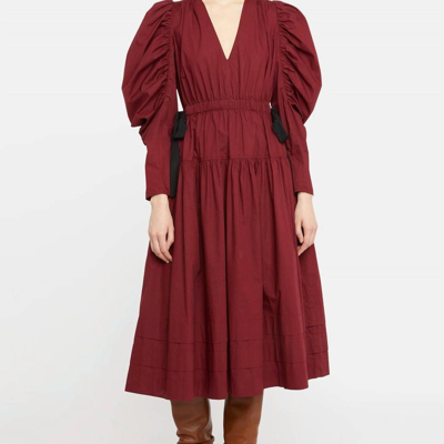 Shop Ulla Johnson Althea Dress In Red