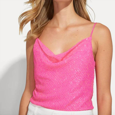 Shop Generation Love Monet Sequin Cami In Pink