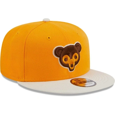 Shop New Era Gold Chicago Cubs Tiramisu  9fifty Snapback Hat
