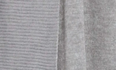 Shop Vigoss Open Front Cardigan In Grey