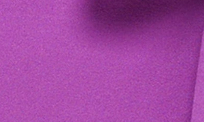 Kensie Tie Front Blouson Dress In Purple