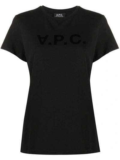 Shop Apc A.p.c. T-shirts And Polos In Black