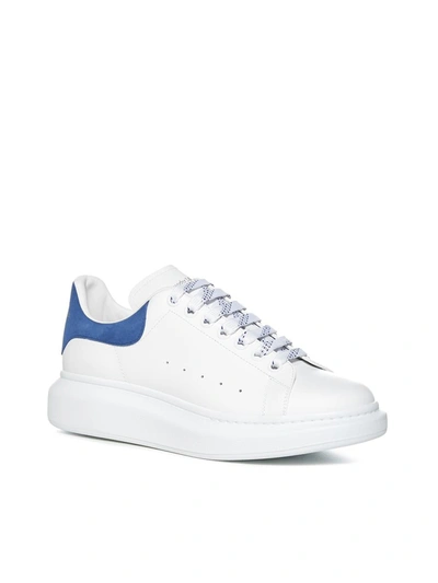 Shop Alexander Mcqueen Sneakers In White/paris Blue 161