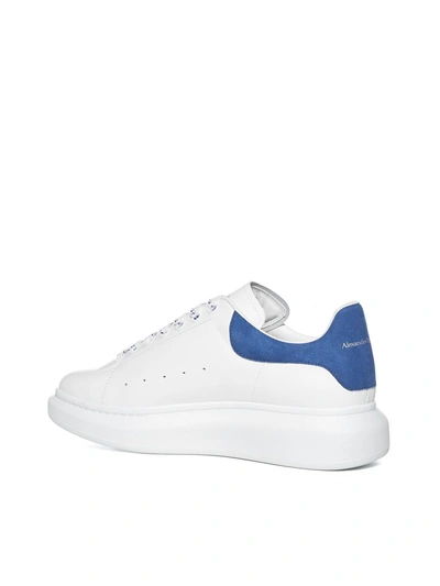 Shop Alexander Mcqueen Sneakers In White/paris Blue 161