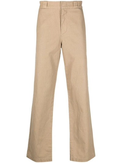 Shop Aspesi Pantalone Adrien Clothing In Brown