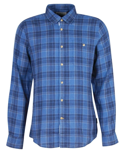 Shop Barbour Arranmore Tailored Shirt Clothing In Bl53 Inky Blue