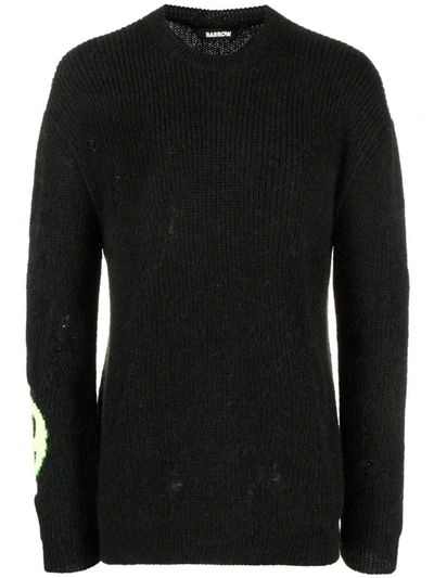 Shop Barrow Logo Sweater In Black