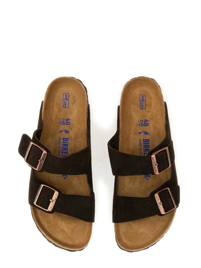 Shop Birkenstock Sandal "arizona" Unisex In Brown