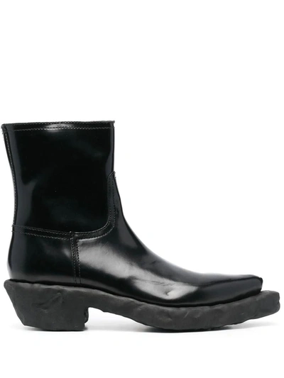 Camperlab Venga Western-style Boots In 001 Black