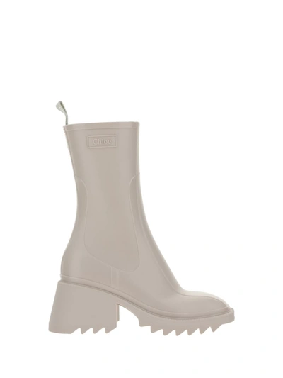Shop Chloé Boots In Nomad Beige