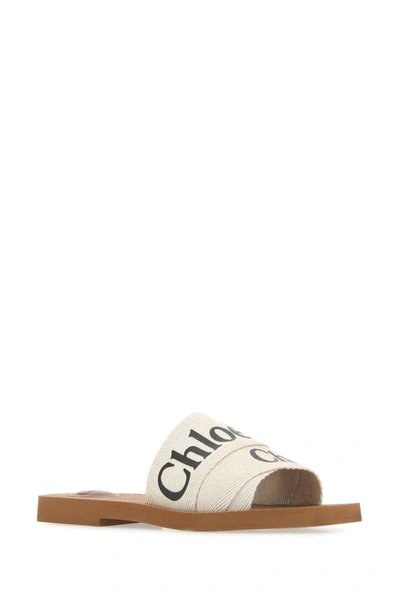 Shop Chloé Chloe Slippers In Beige O Tan