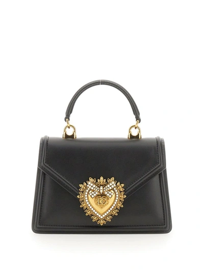 Shop Dolce & Gabbana Devotion" Bag Small In Black