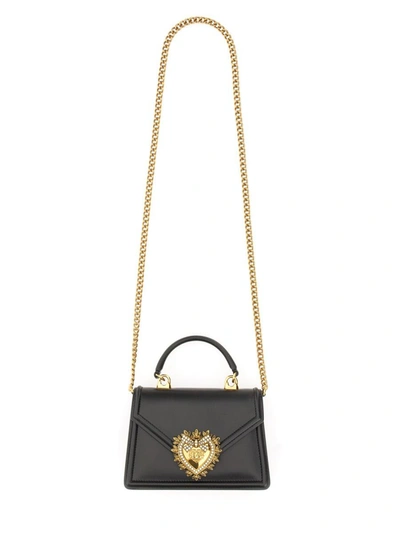 Shop Dolce & Gabbana Devotion" Bag Small In Black