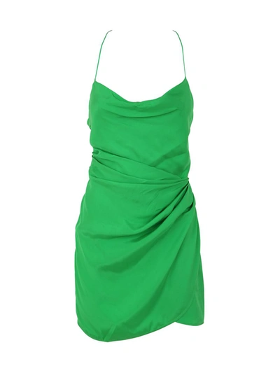 Shop Gauge81 Shiroi Short Dress Clothing In Green