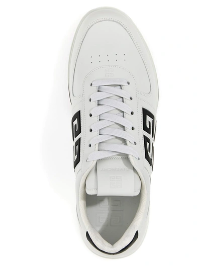 Shop Givenchy 'g4' Sneakers In White/black