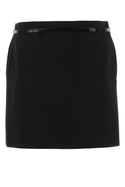 Shop Gucci Skirts In Black