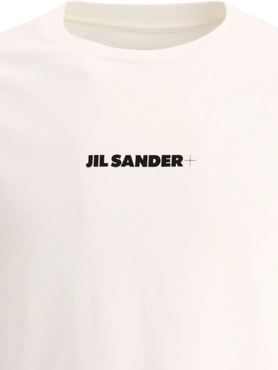 Shop Jil Sander Logo T-shirt In White