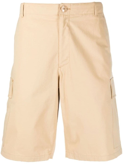 Shop Kenzo Cargo Workwear Short Clothing In 11 Beige