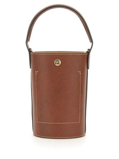 Shop Longchamp Épure Xs Bag In Brown